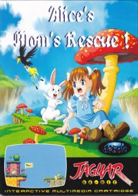 Alice's Mom's Rescue Jaguar CD  box art